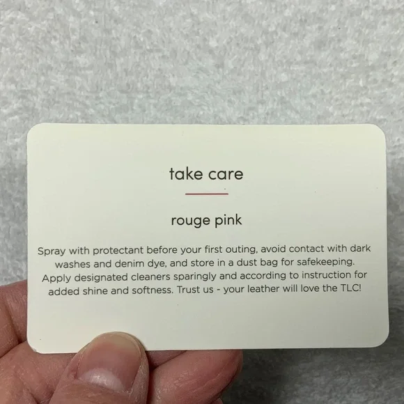 NWOT - Hammitt Small Tony Pink Leather Crossbody Bag - Picture 15 of 16